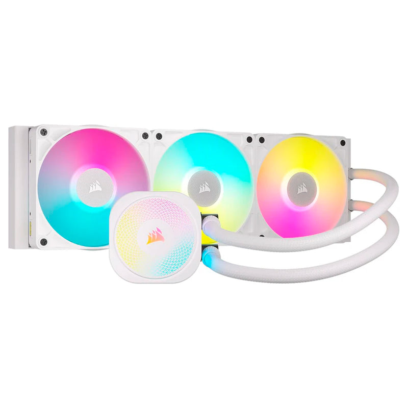 VENTILADOR P/CPU CORSAIR (CW-9061021-WW) ICUE LINK TITAN RX RGB,360MM,ENFRIAMIENTO LIQUIDO,BLANCO-2