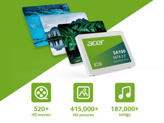 UNIDAD SSD 2.5" ACER 960GB (BL.9BWWA.104) SATA 3, SA100, 560MB/S-3