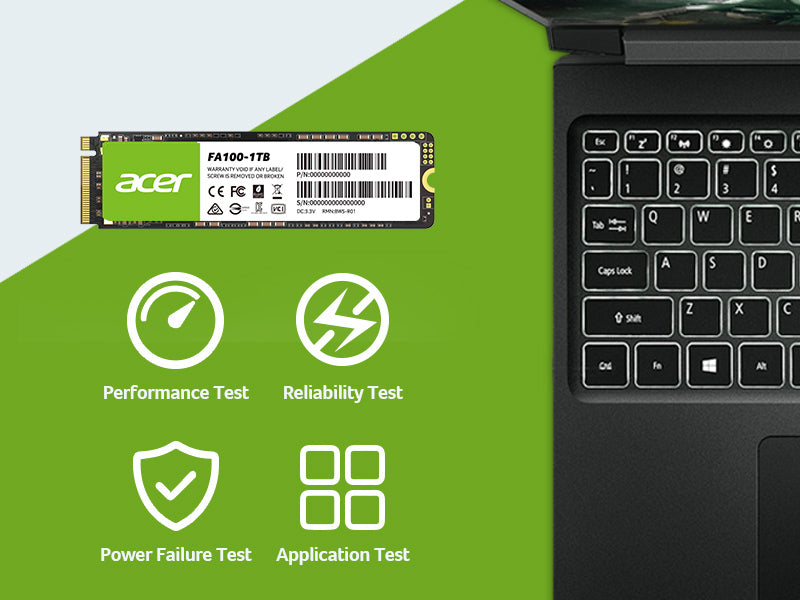 UNIDAD SSD M.2 ACER 1TB (BL.9BWWA.120) FA100, PCIE GEN3X4, 2280, 3300MB/S-7