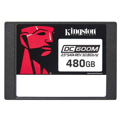 UNIDAD SSD 2.5" KINGSTON 480GB (SEDC600M/480G) DC600M SATA3, 7MM,3D NAND