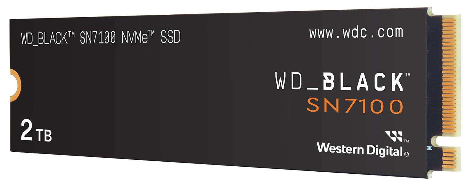 UNIDAD SSD M.2 WD 2TB (WDS200T4X0E) BLACK SN7100 PCI EXPRESS 4.0  NVME