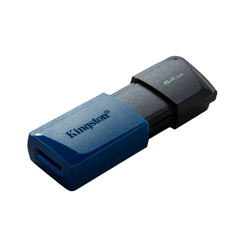 MEMORIA USB KINGSTON (DTXM/64GB) 64GB DATA TRAVELER EXODIA M, PLASTICA, AZUL USB 3.0-1