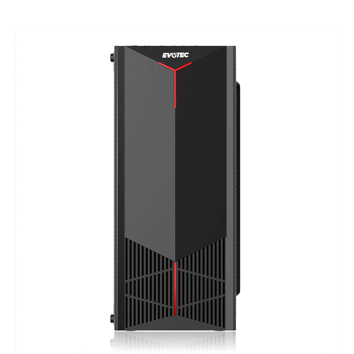 GABINETE EVOTEC (EV-1025) KYOTO, MICRO ATX, FUENTE 500W, 2*USB 3.0,NEGRO-1