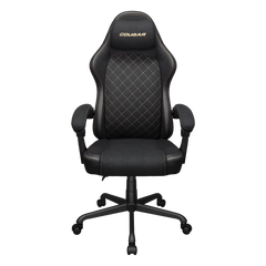 SILLA COUGAR GAMER ERGONOMICA FUSION EX GOLD F (CGR-FXF-GLB) BLACK
