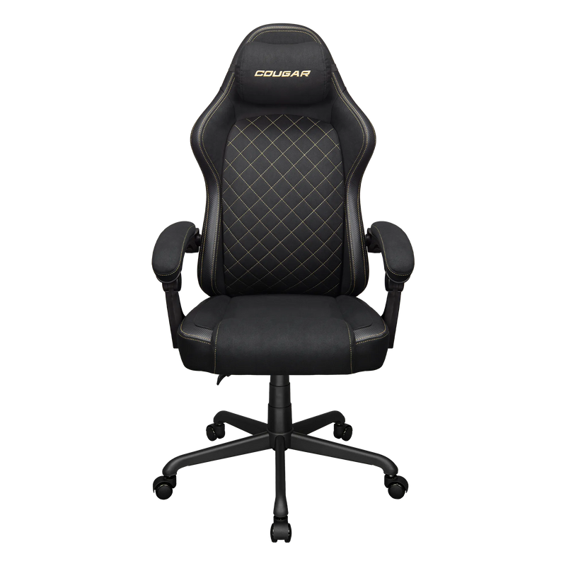 SILLA COUGAR GAMER ERGONOMICA FUSION EX GOLD F (CGR-FXF-GLB) BLACK