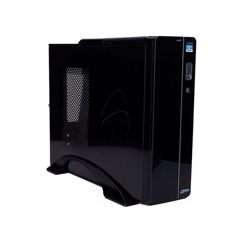 GABINETE ACTECK (GAPC-301) BERN GS460, SLIM, MICRO ATX, FUENTE SFX 500W, 2*USB 2.0, 1*USB 3.0, NEGRO-1