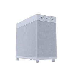 GABINETE ASUS (PRIME AP303 MESH WHITE) BLANCO, MEDIA TORRE,MALLA,S/FUENTE-1