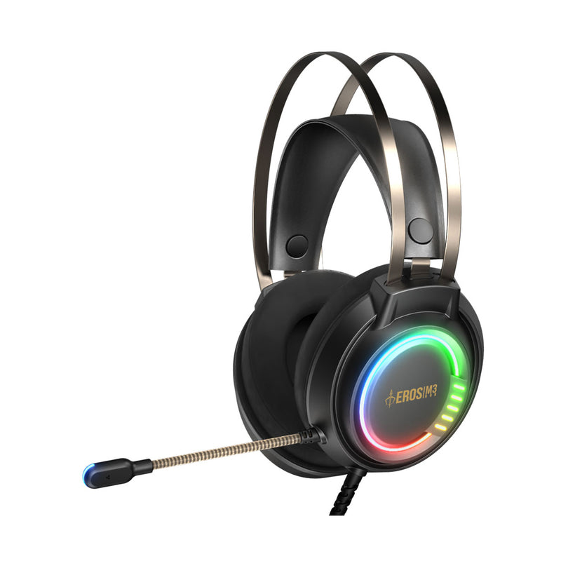 AUDIFONOS GAMDIAS (GD-EROS M3) STEREO RGB USB C/MIC OMNI, SPK DIAM 50MM-1