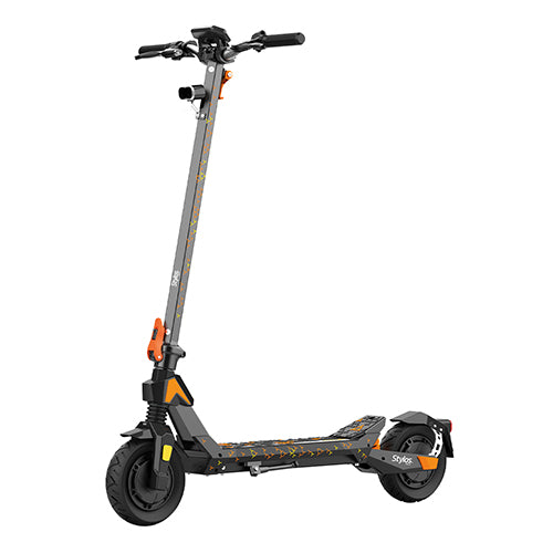 SCOOTER ELECTRICO STYLOS (STSCM03O) M3, HASTA 30KM/H, 350W, MAX. 120KG, NARANJA-2