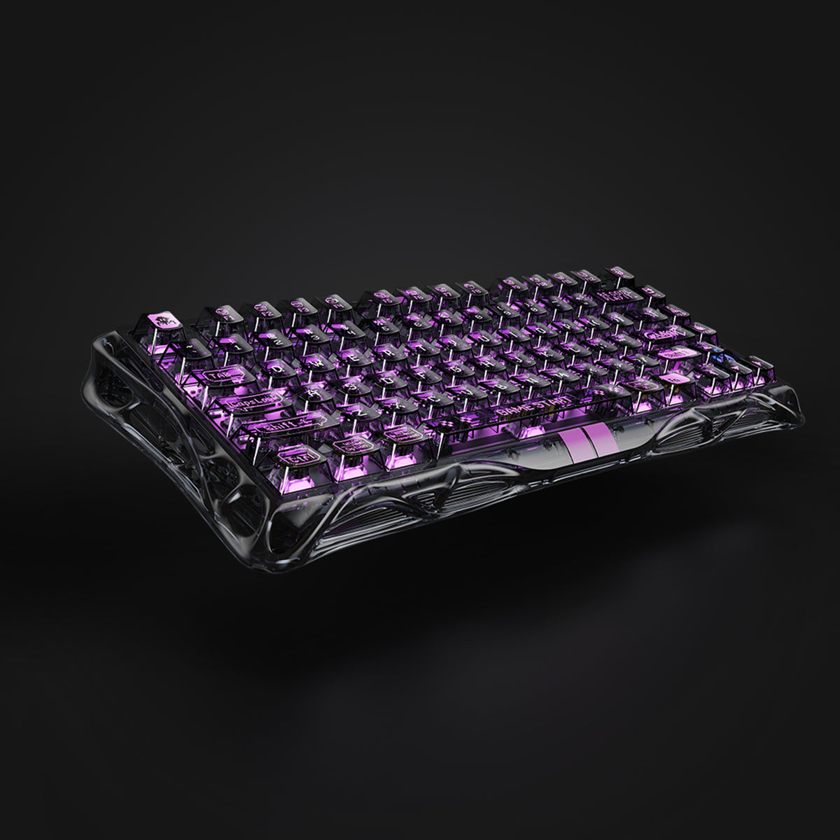 GravaStar Mercury V75 Lite Transparent Black