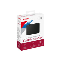 DISCO DURO EXTERNO TOSHIBA 1TB 2.5" (HDTCA10XK3AA) ADVANCE V10 NEGRO USB 3.0-1