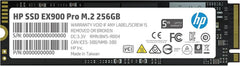 UNIDAD SSD M.2 HP 256GB (9XL75AA) EX900 PRO, PCI EXPRESS 3.0 NVME, 2280