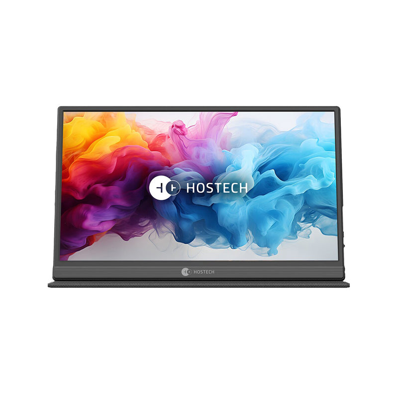 MONITOR PORTATIL STYLOS 15.6" (HTMOP1B) 1920*1080 FULL HD, 60HZ, MINI HDMI, NEGRO-1