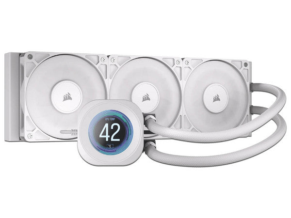 VENTILADOR P/CPU CORSAIR (CW-9061034-WW) NAUTILUS 360 RS LCD BLANCO-1