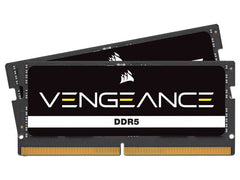 MEMORIA SODIMM DDR5 CORSAIR (CMSX16GX5M2A4800C40) 16GB 4800MT/S (2X8GB) VENGANCE, PCB NEGRO, 1.1V-1