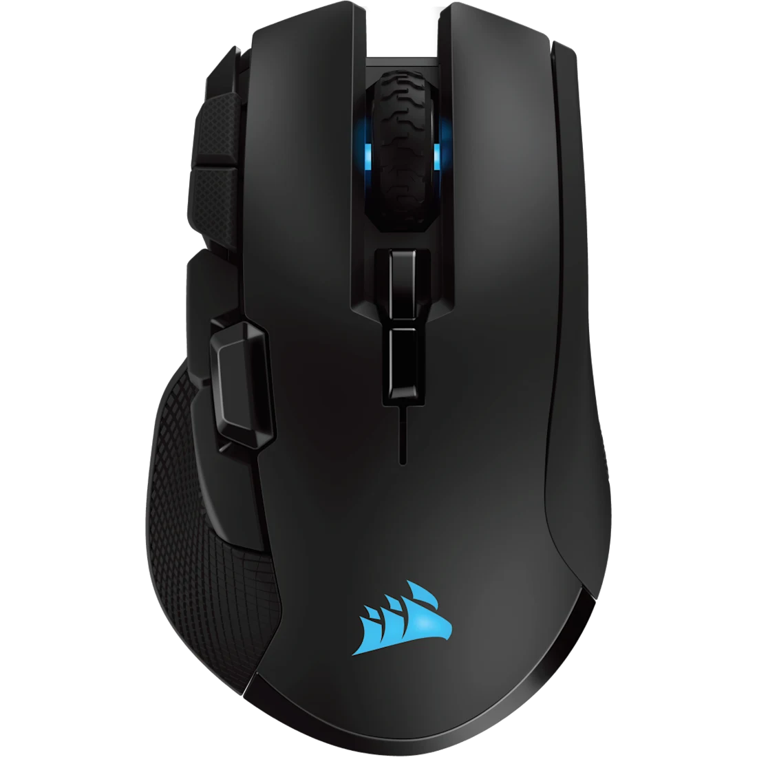 MOUSE OPTICO CORSAIR (CH-9317011-NA) IRONCLAW RGB WIRELESS, RECARGABLE, NEGRO, 18000 DPI