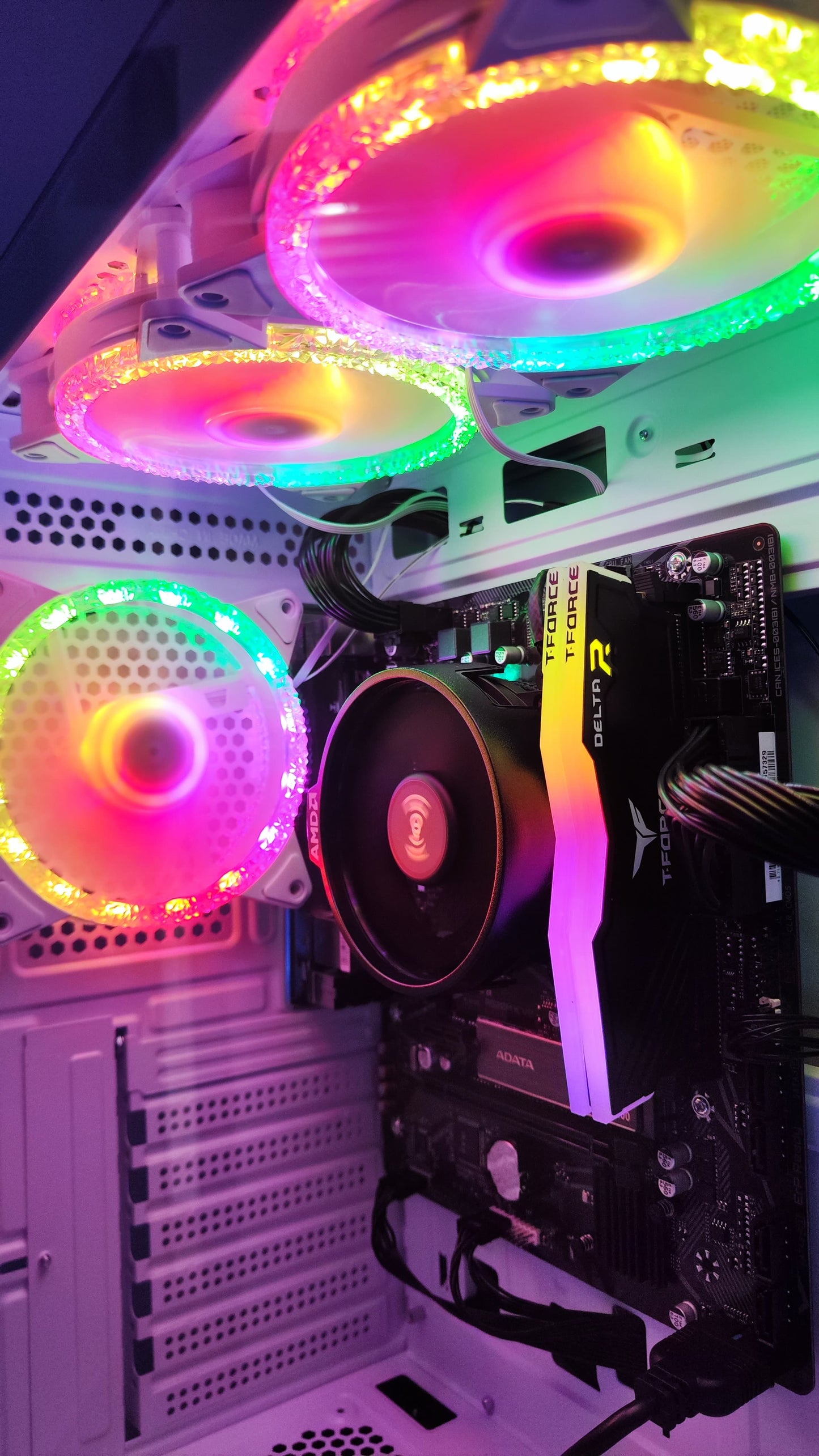 PC Ryzen 7 + 16 GB RAM + SSD 1 TB + Combo monitor, teclado y mouse  - (PC Hidalgo)