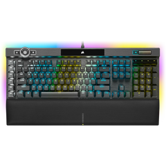 TECLADO MECANICO CORSAIR (CH-912A01A-NA) K100 RGB GAMING, ICUE , CHERRY, INGLES-1