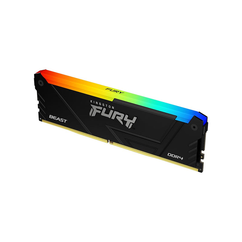 MEMORIA DIMM DDR4 KINGSTON (KF432C16BB2A/32) 32GB (1X32GB) 3200MHZ, CL16, FURY BEAST RGB, NON-ECC,-1