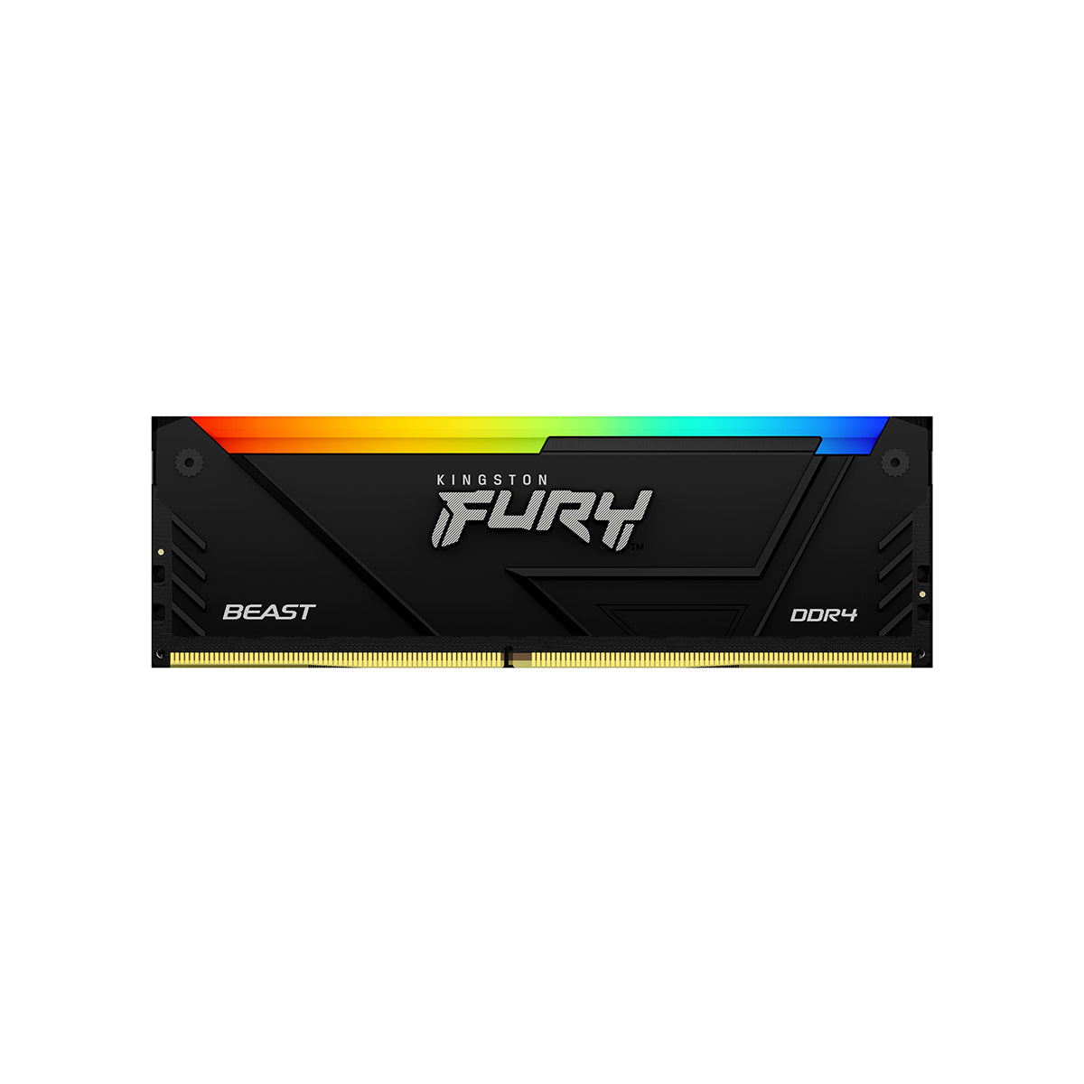 MEMORIA DIMM DDR4 KINGSTON (KF432C16BB2A/8) 8GB (1X8GB) 32MHZ, CL16, FURY BEAST RGB, NON-ECC, XMP-1