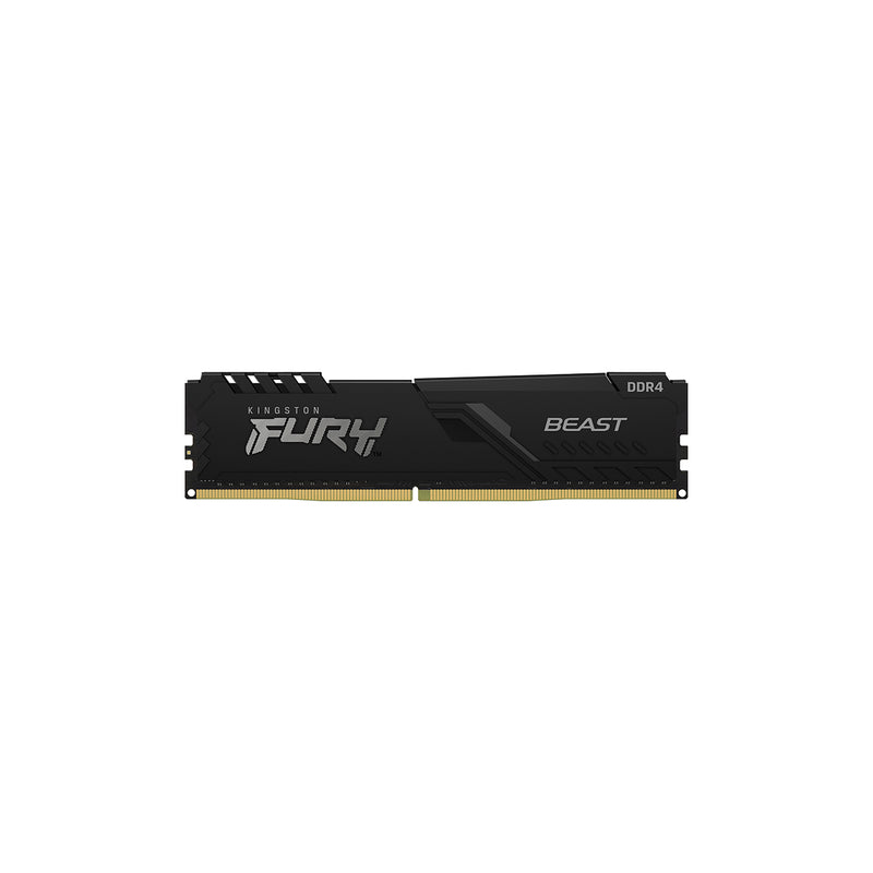 MEMORIA DIMM DDR4 KINGSTON (KF432C16BBK2/16) 16GB (2X8GB) 3200MHZ, FURY BEAST BLACK, CL16-1