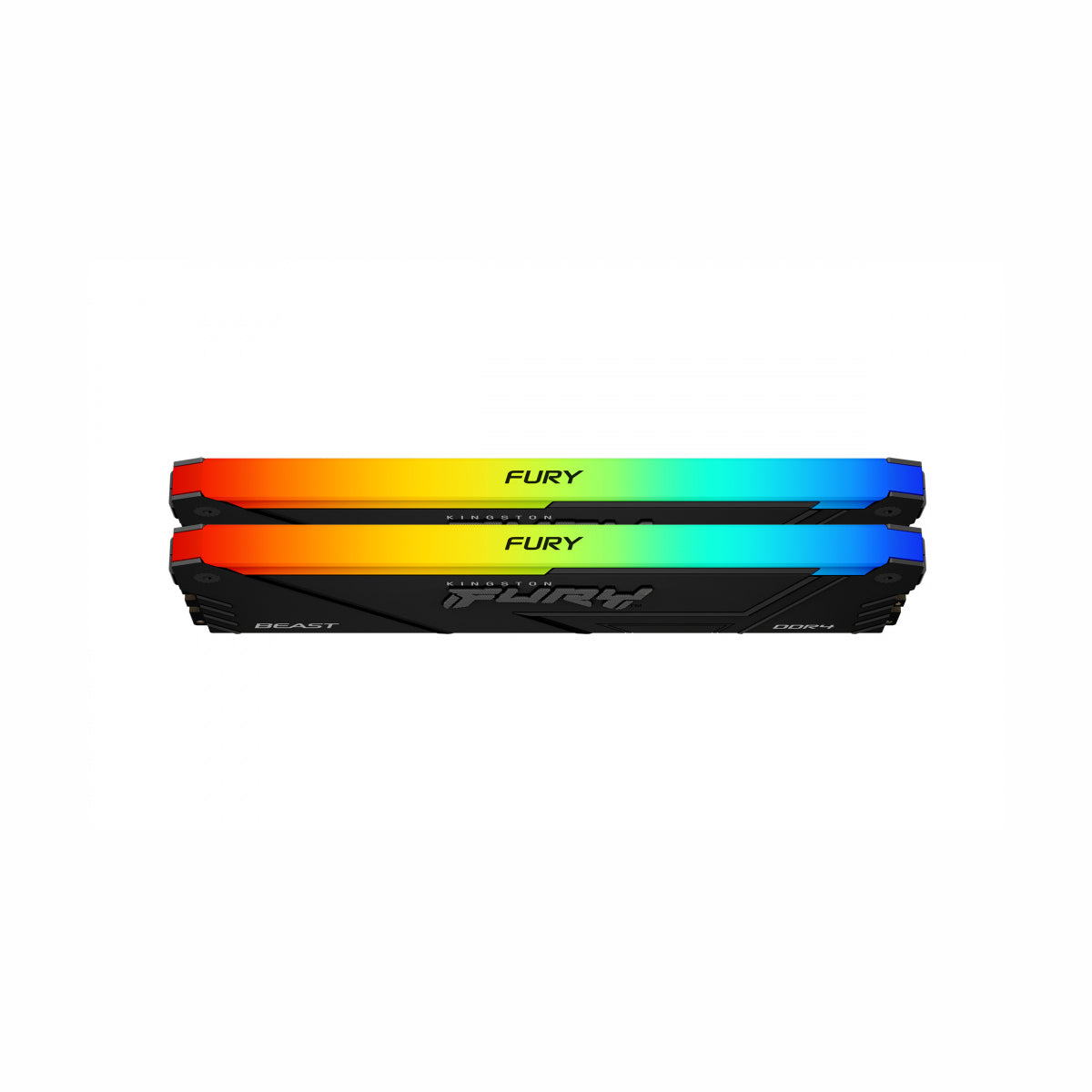 MEMORIA DIMM DDR4 KINGSTON (KF436C17BB2AK2/16) 16GB (2X8GB) 3600MHZ, CL17 ,NON-ECC FURY BEAST RGB-1