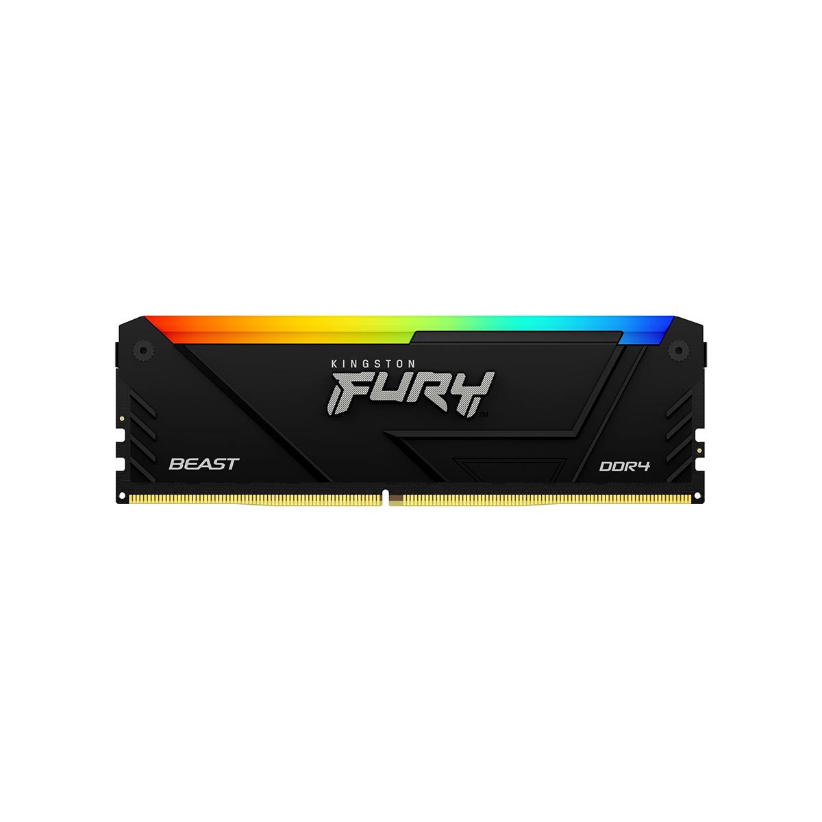 MEMORIA DIMM DDR4 KINGSTON (KF436C18BB2A/16) 16GB  FURY BEAST RGB, 3600MHZ, 16GB, NON-ECC, CL18, XMP