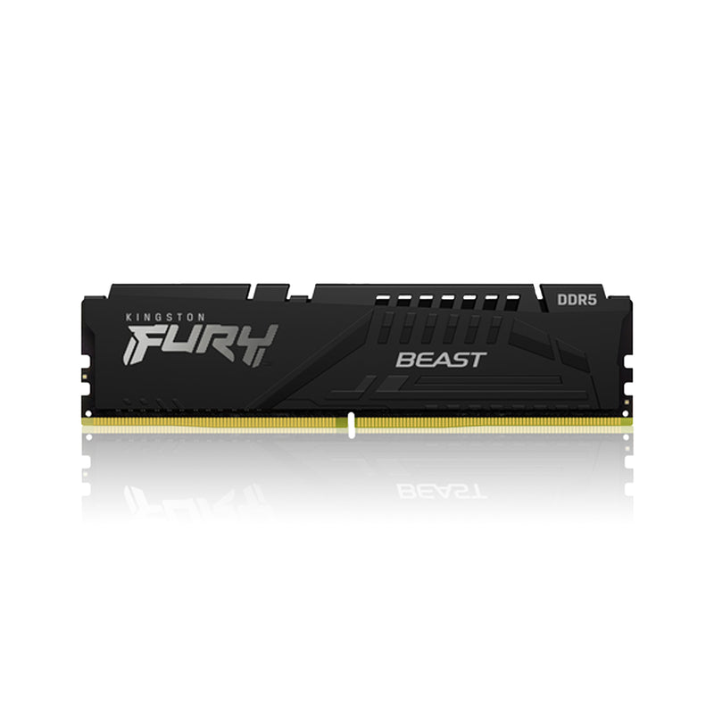 MEMORIA DIMM DDR5 KINGSTON (KF552C40BB-8) 8GB (1X8GB) 5200MHZ, CL40, FURY BEAST BLACK, XMP-1