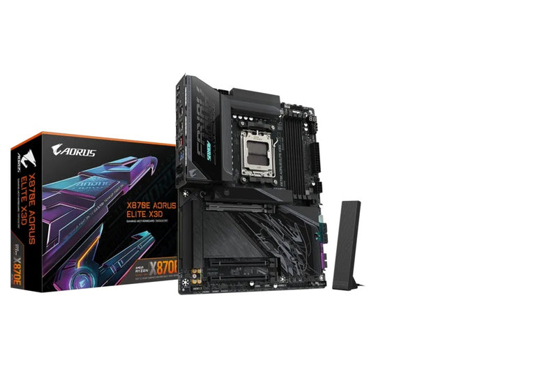 MOTHERBOARD GIGABYTE (X870E A ELITE X) SOCKET AM5,4*DDR5 5200MHZ,HDMI,WIFI,BT,ATX-1