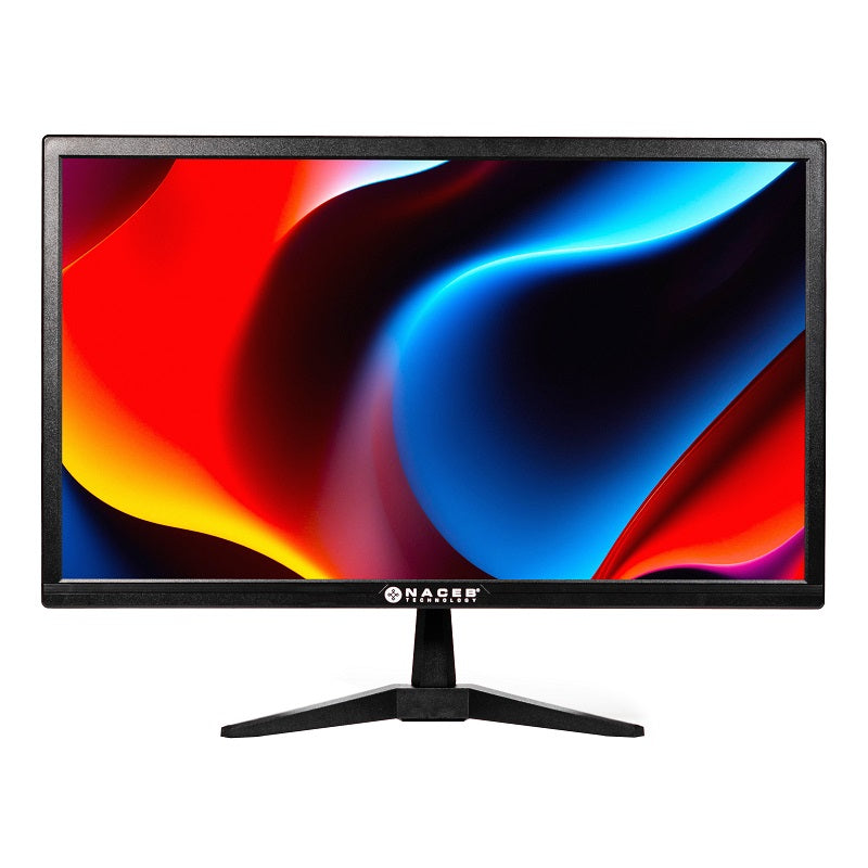 MONITOR LED 21.5" NACEB (NA-0505) 1920 X 1080 FULL HD, 60HZ, PANEL VA, TR 6MS, HDMI + VGA, NEGRO