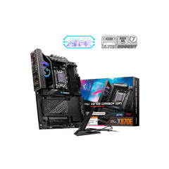 MOTHERBOARD MSI (MPG X870E CARBON WIFI) SOCKET AM5, 4*DDR5 8400, HDMI, 2* USB-C, 4*M.2, ATX-1
