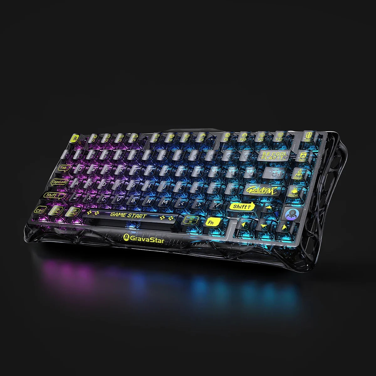 GravaStar Mercury K1 Lite Transparent Black