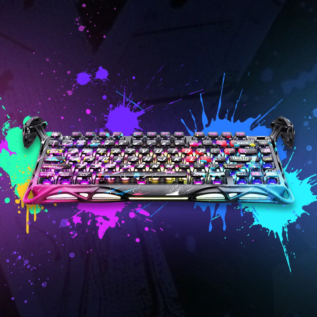 GravaStar Mercury V75 Pro Neon Graffiti