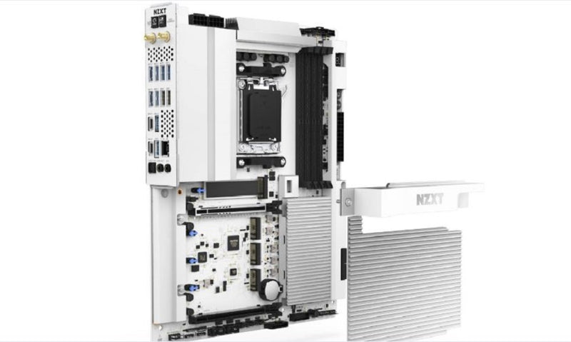 MOTHERBOARD NZXT (N9-Z89XT-W1) N9 Z890 GAMING, INTEL Z890 CHIPSET, WI-FI, CUBIERTA BLANCA-1