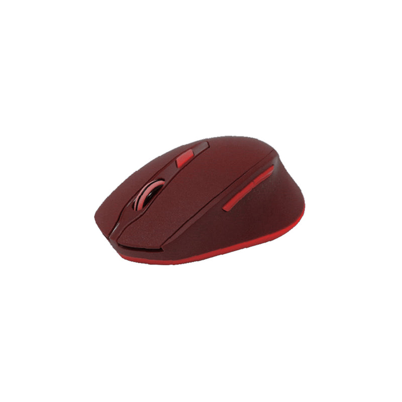 MOUSE NACEB NA-0119R INALAMBRICO ROJO