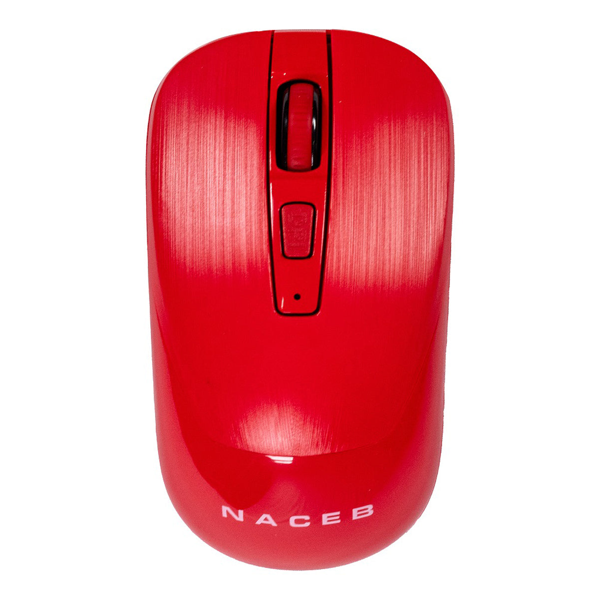 MOUSE INALAMBRICO NACEB NA-0137R ROJO