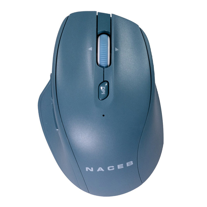 MOUSE INALAMBRICO NACEB NA-0139A DUAL MODE AZUL