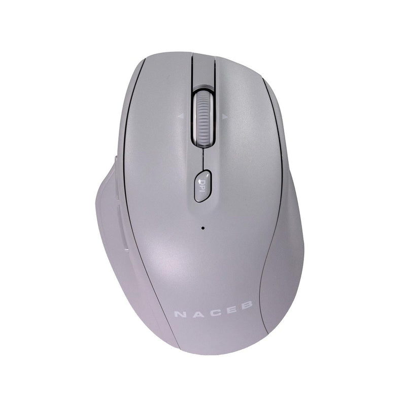 MOUSE INALAMBRICO NACEB NA-0139G DUAL MODE GRIS