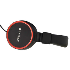 AUDIFONOS NACEB (NA-0310R) ZERO,DIADEMA,ALAMBRICA,MANOS LIBRES,3.5,ROJO-1