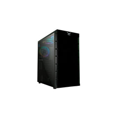 GABINETE NACEB (NA-0609) ORION,FULL ATX,SIN FUENTE,2*USB 2.0,1*USB 3.0,3*FAN,CRISTAL TEMP,NEGRO-1
