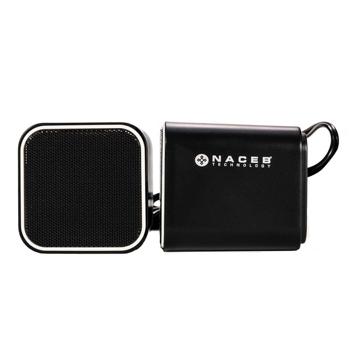 BOCINAS NACEB (NA-082) PORTABLE,3W,USB,NEGRO-1