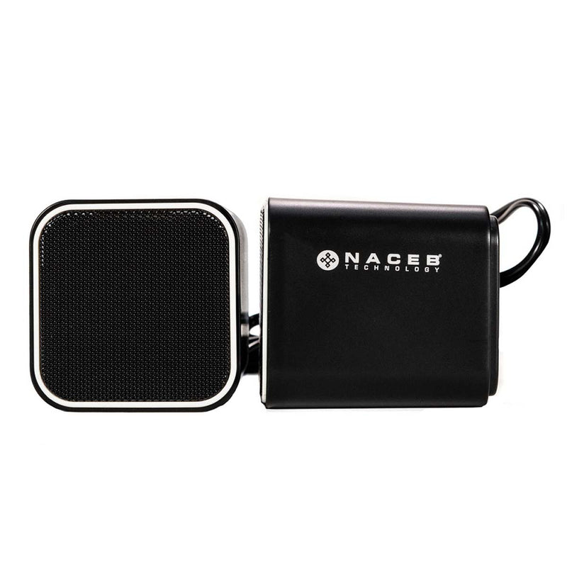 BOCINAS NACEB (NA-082) PORTABLE,3W,USB,NEGRO-1