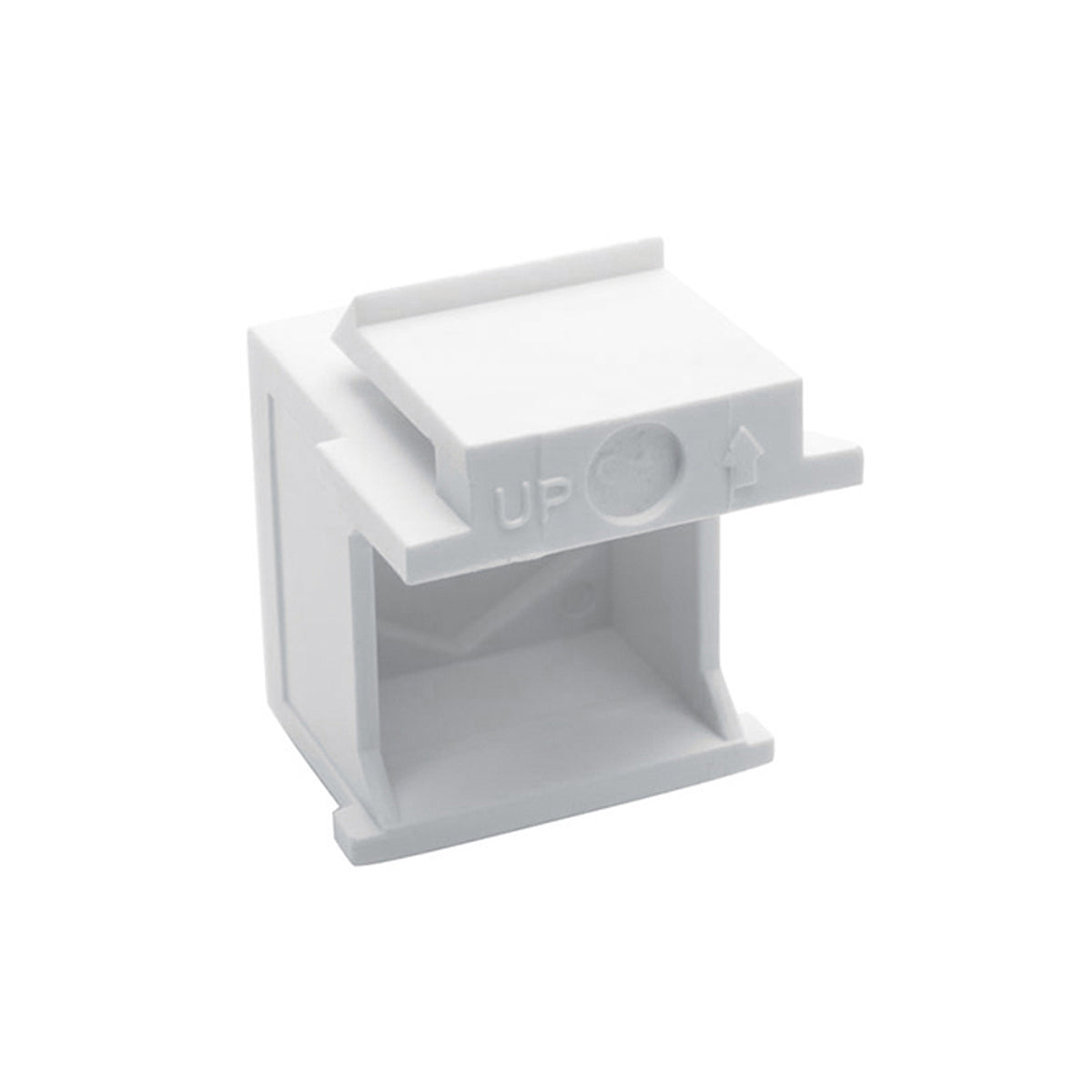 INSERTO CIEGO NITROTEL P/PATCH PANEL (NTKIBLWH) BLANCO, BOLSA CON 10 PIEZAS-1