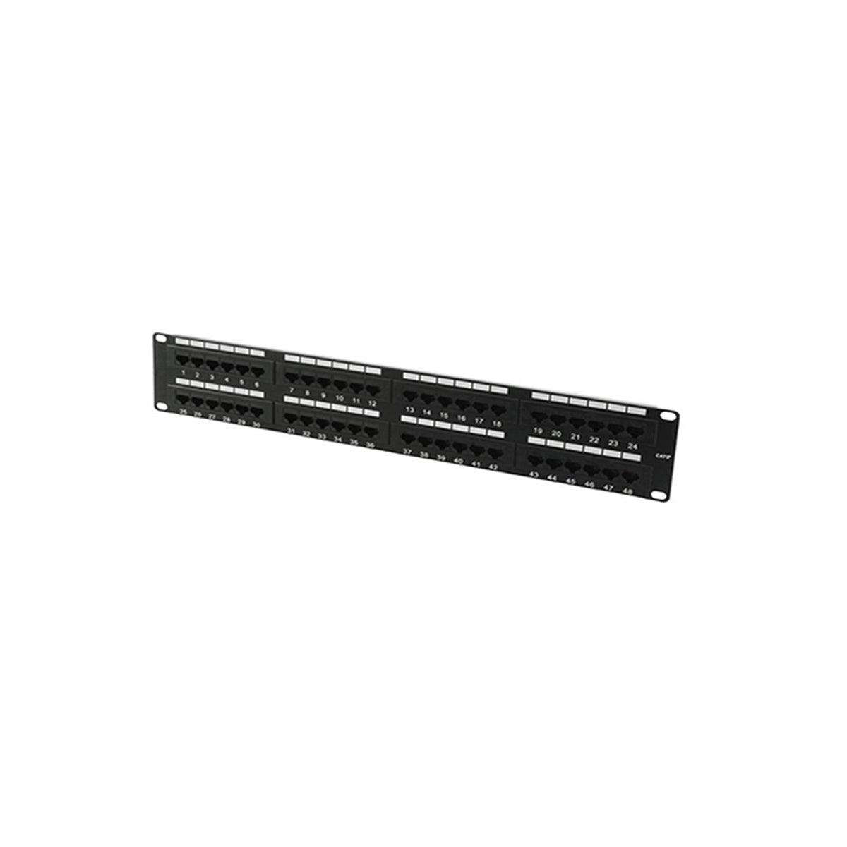 PATCH PANEL NITROTEL 48 PUERTOS UTP CAT. 6 110 IDC T568A/B (NTPPC648U)-1
