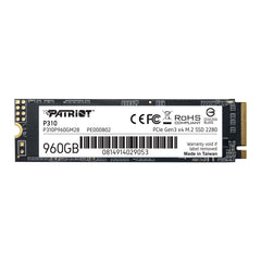 UNIDAD SSD M.2 PATRIOT 960GB (P310P960GM28) P310, NVME, 2280-1