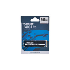UNIDAD SSD M.2 PATRIOT 500GB (P400LP500GM28H) P400 LITE PCIE 4, NVME, 2280-2