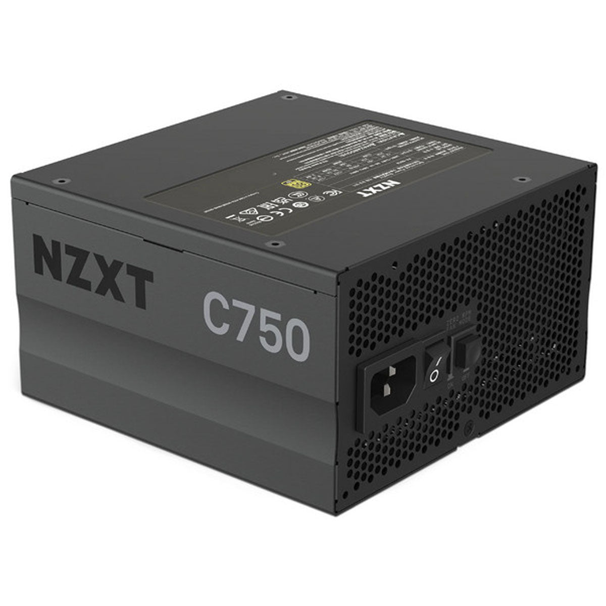 FUENTE DE PODER NZXT (PA-7G2BB-BP) C750 750W, 80 PLUS GOLD, GRANEL