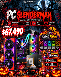 PC SLENDERMAN - Ryzen 7 9850X3D + 32GB RAM + RTX 5070TI 16GB-1