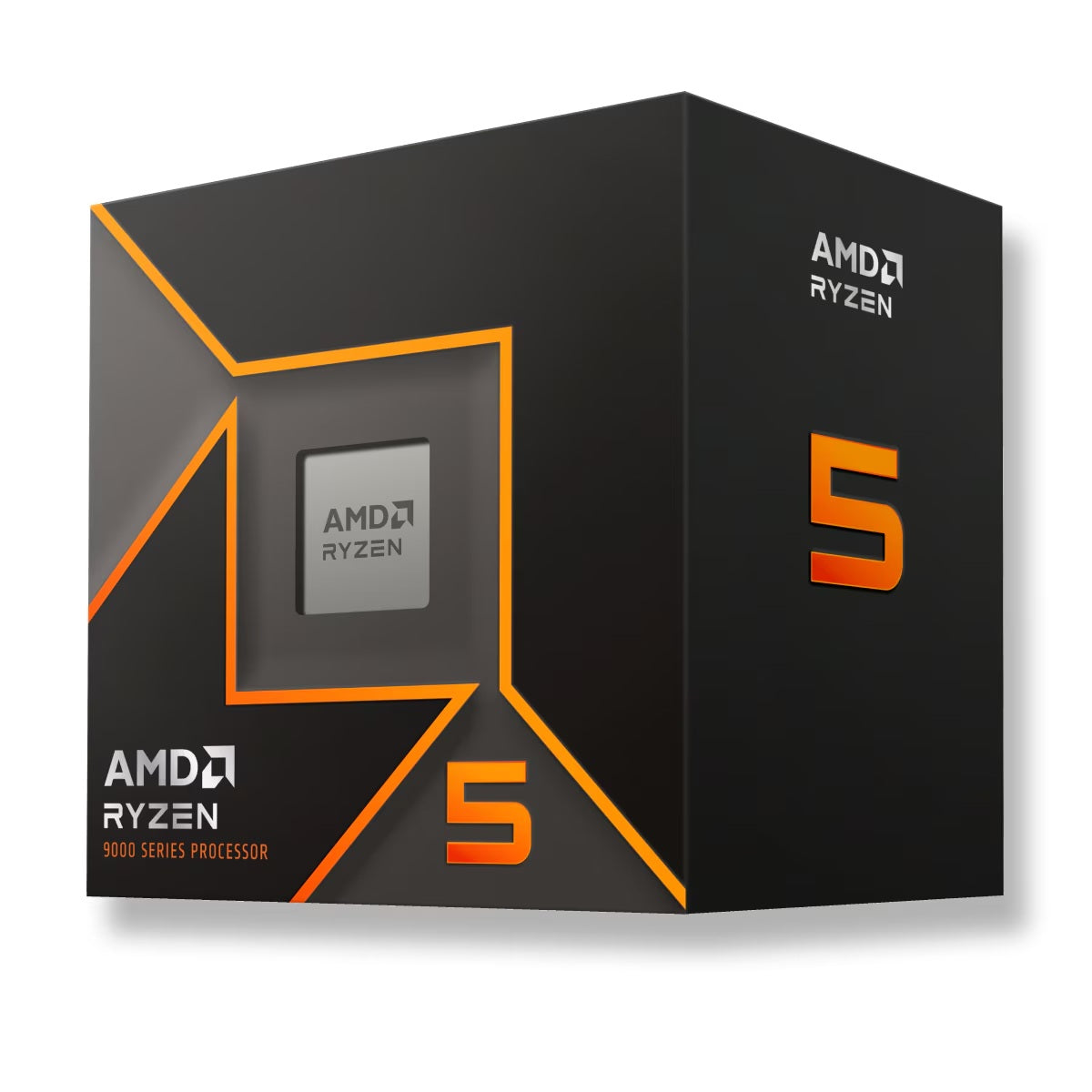 PROCESADOR AMD (100-100000718BOX) RYZEN 5 9600 S-AM5, 6 CORE, 3.8 GHZ, 65W, C/GRAFICOS, C/FAN-1