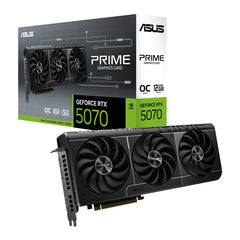TARJETA DE VIDEO ASUS (PRIME-RTX5070-O12G) 12GB GDDR7, 192BIT, PCI-E 5.0,HDMI,3*DP1.4A,TRI FAN-1